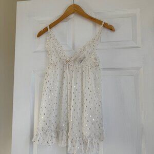 Victoria’s Secret Sheer Babydoll Top - Size S